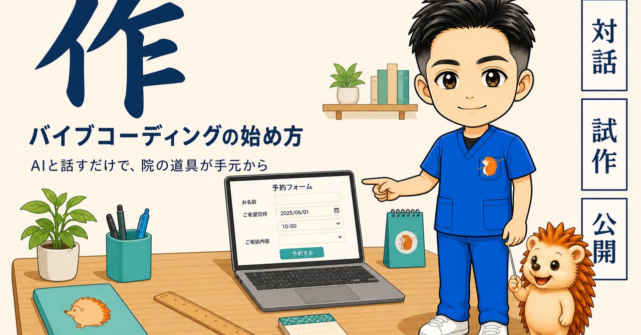 バイブコーディングの始め方とポイントの表紙