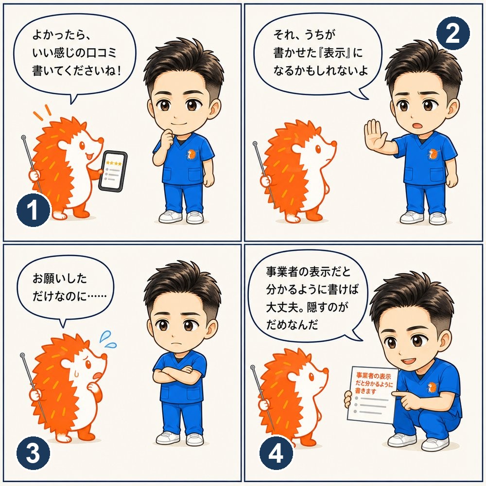 第5条｜口コミをお願いしただけのつもり