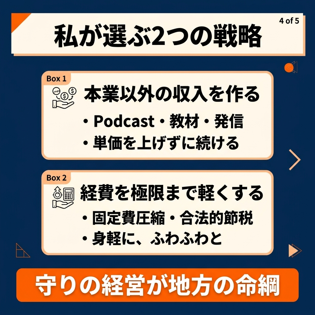 私が実践している2つの戦略