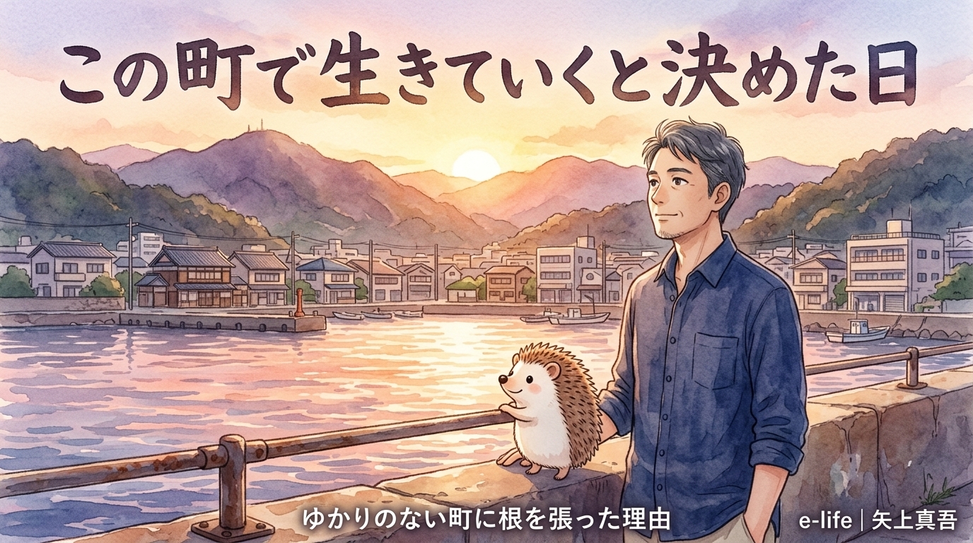 この町で生きていくと決めた日