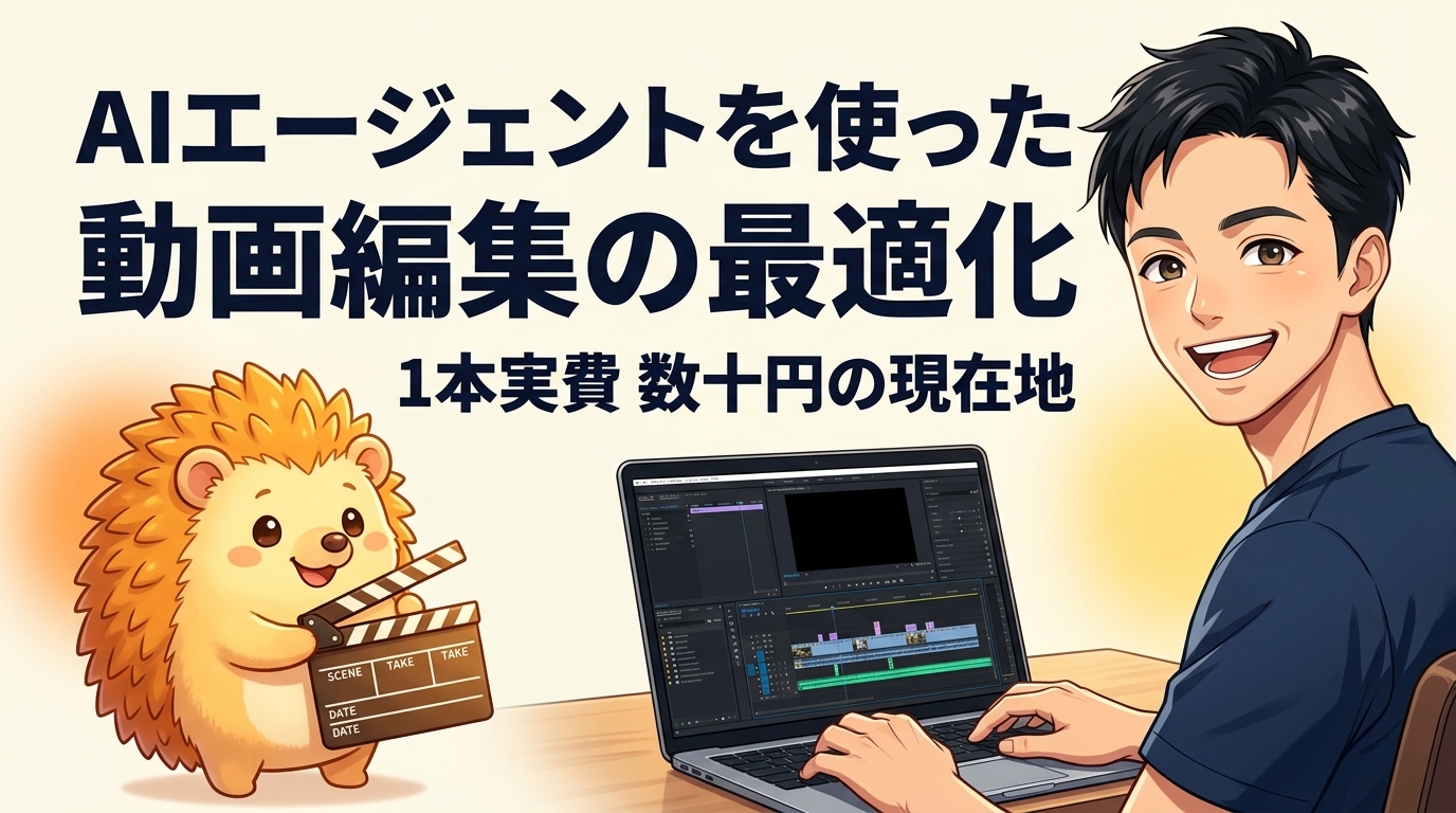 AIエージェントを使った動画編集の最適化