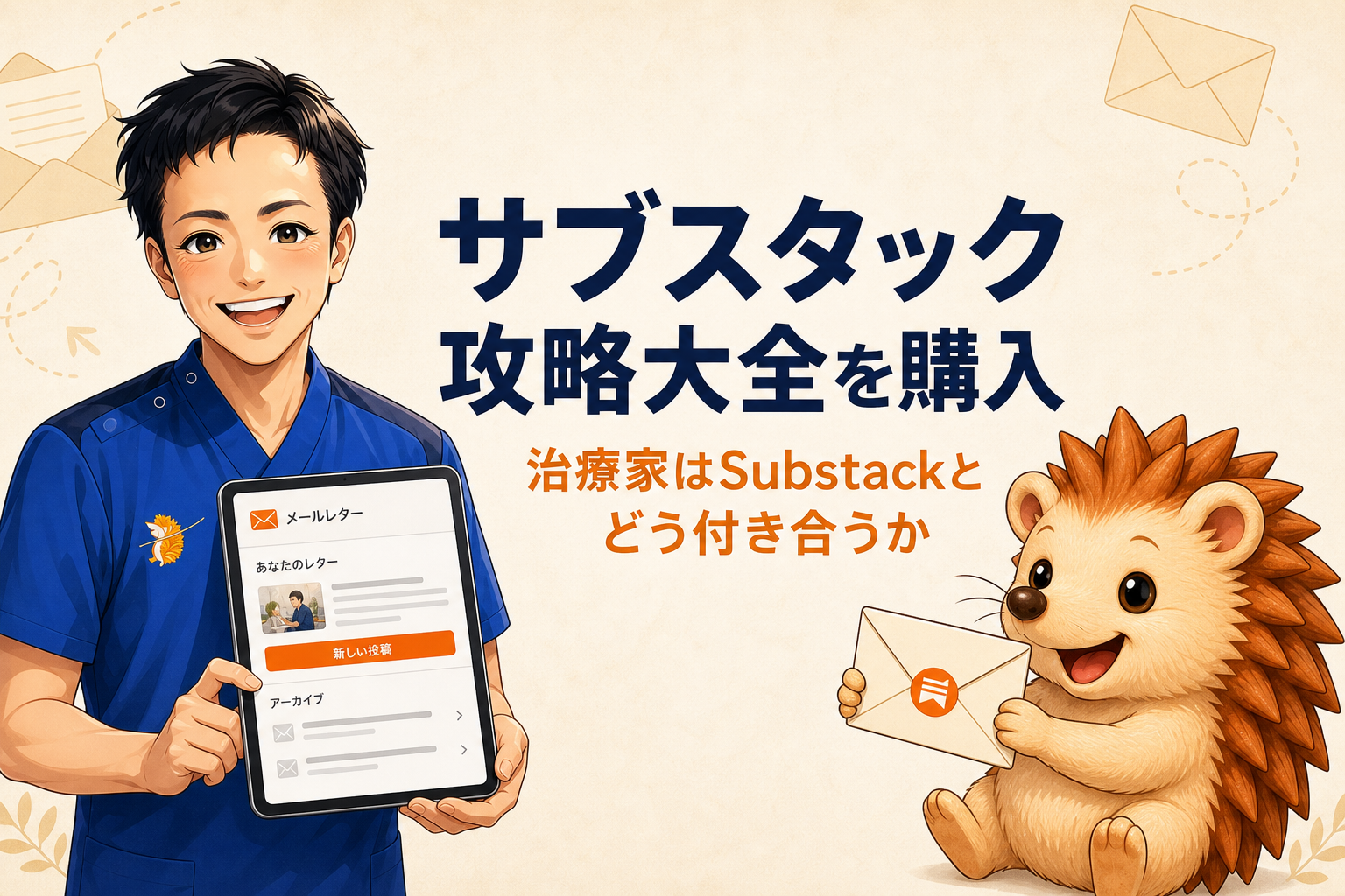サブスタ攻略大全を購入しました|治療家はSubstackとどう付き合うか