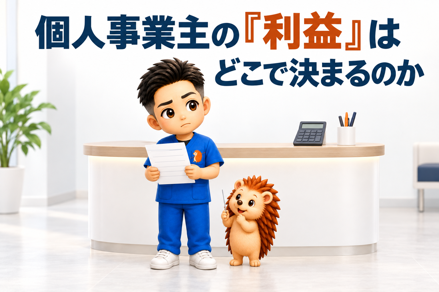 個人事業主の「利益」はどこで決まるのか｜青色申告決算書の順番で追いかける