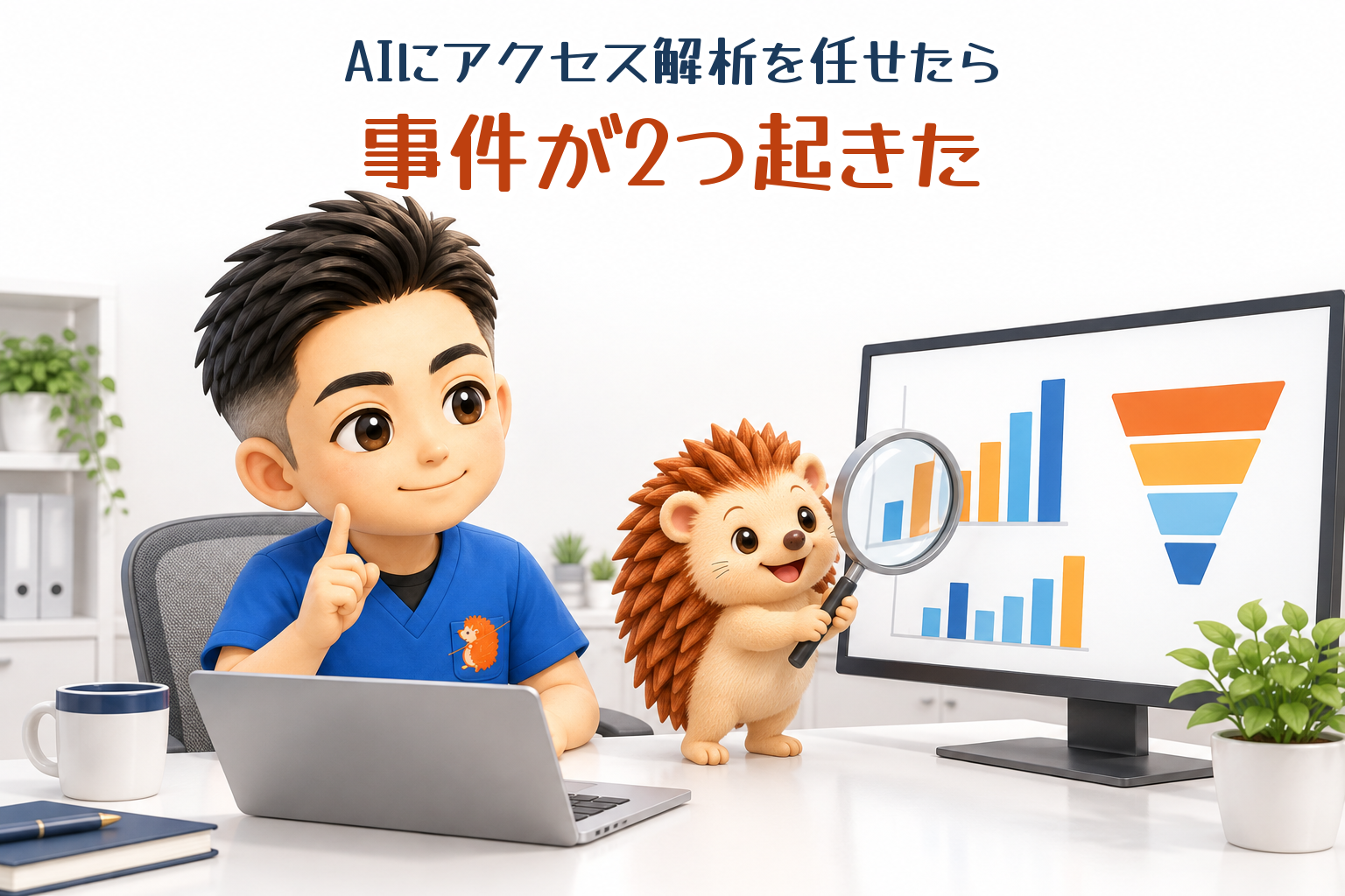 AIにアクセス解析を任せたら、事件が2つ起きた